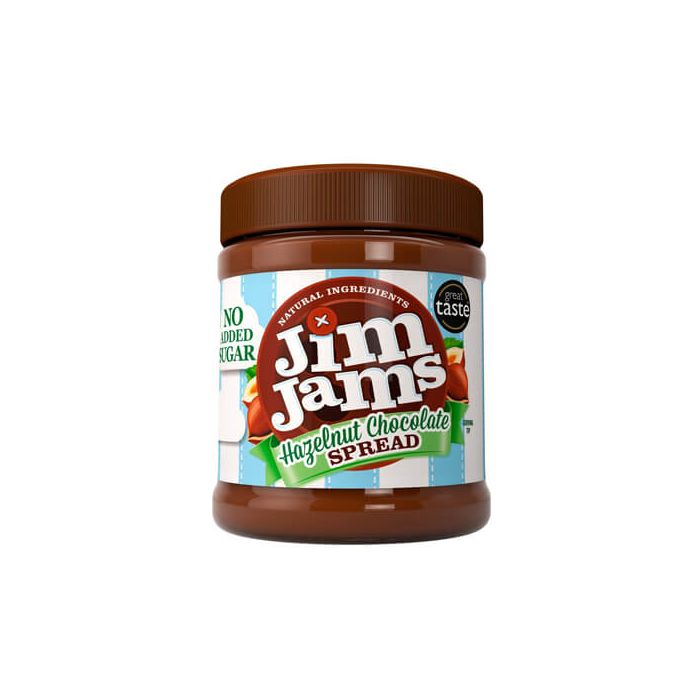 Jim Jams Vegan Dark Hazelnut Chocolate Spread (No Added Sugar)