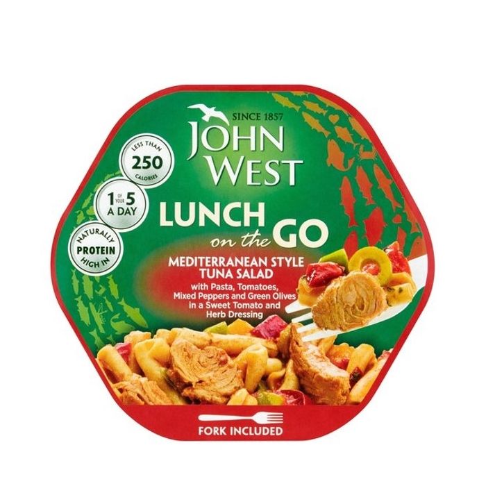 John West Lunch on the Go - Mediterranean Style Tuna Salad