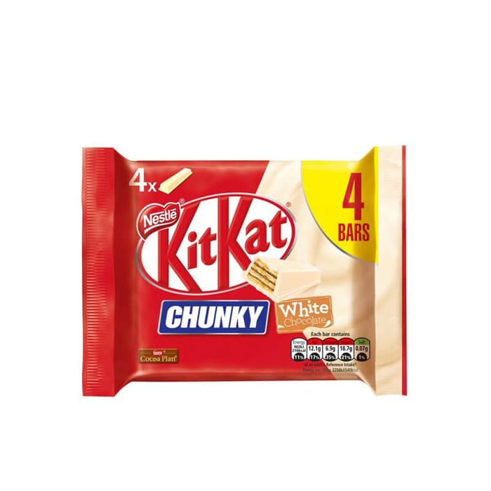 Kit Kat Chunky White Chocolate Biscuit Bars