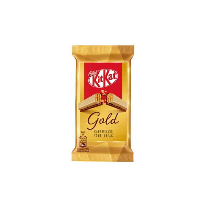 Kit Kat Gold Caramel & White Chocolate Bar