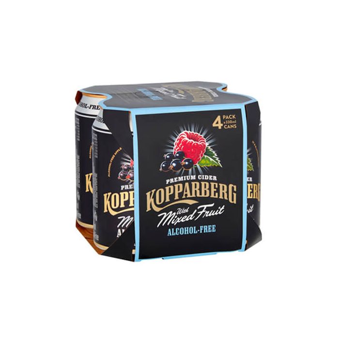 Kopparberg Mixed Fruit Cider (Alcohol Free) Cans