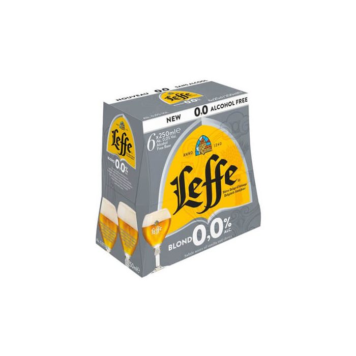 Leffe Blonde Beer (Alcohol Free) Bottles