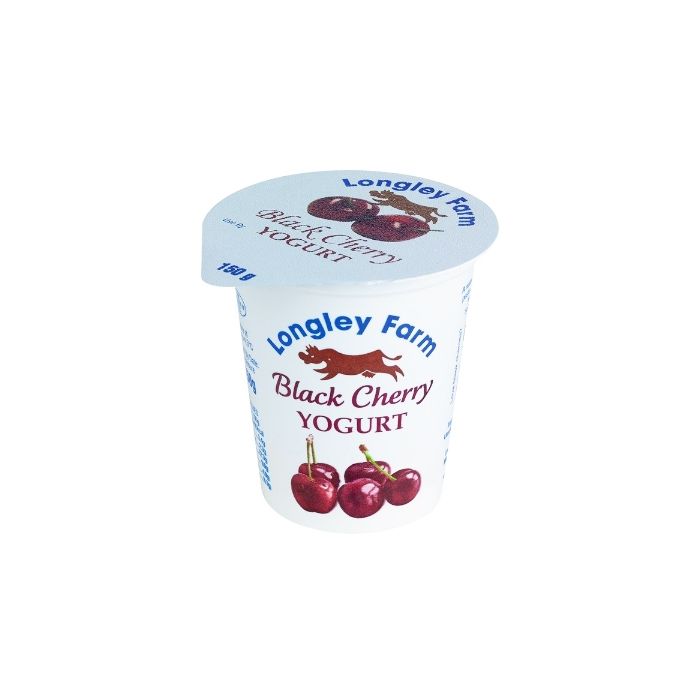 Longley Farm Black Cherry Yogurt