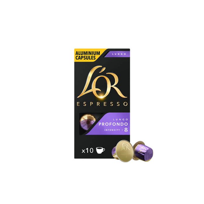 L'Or Espresso Lungo Profondo Intensity 8 Capsules