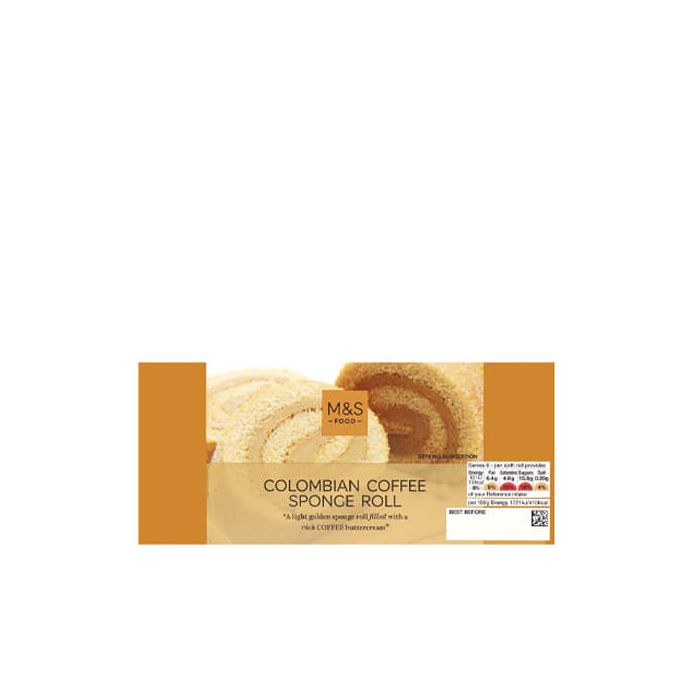 M&S Colombian Coffee Sponge Roll