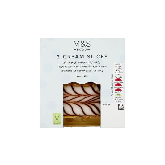 M&S Cream Slices