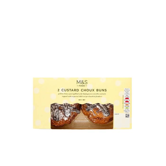 M&S Custard Choux Buns