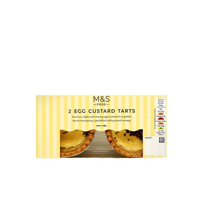 M&S Egg Custard Tarts