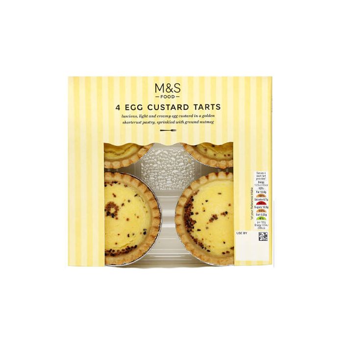 M&S Egg Custard Tarts