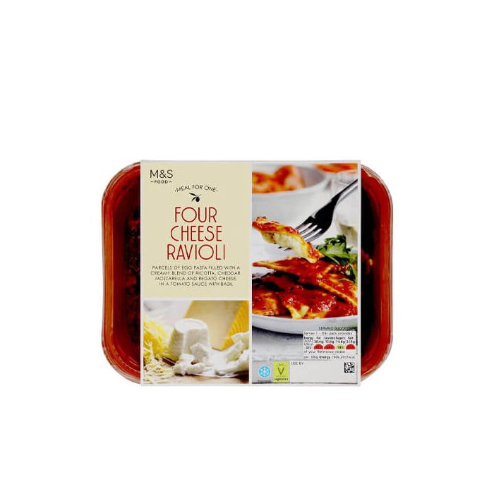 M&S Four Cheese Ravioli