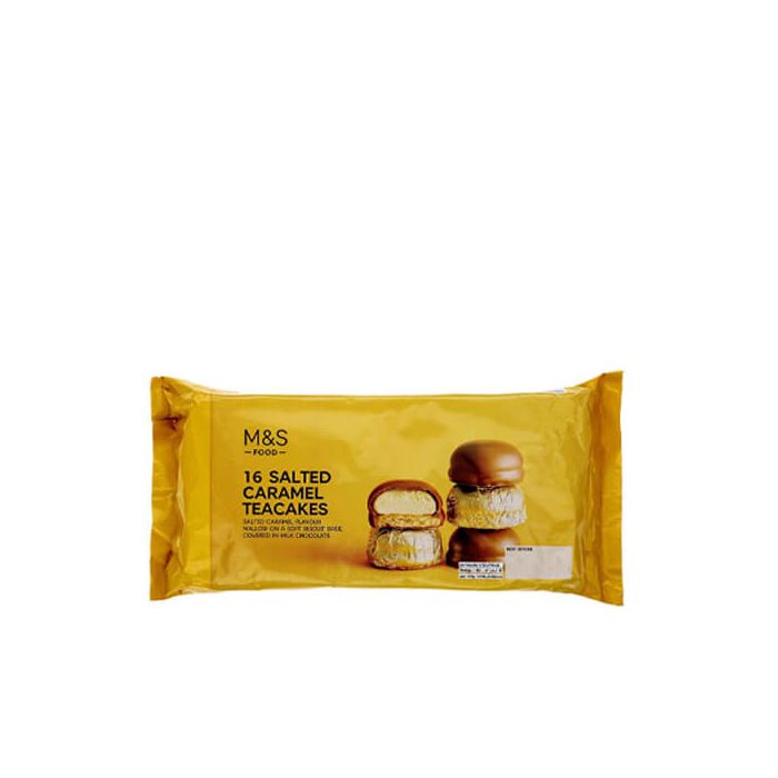 M&S Milk Salted Caramel Teacakes