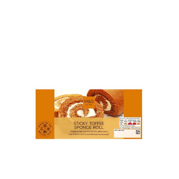 M&S Sticky Toffee Sponge Roll