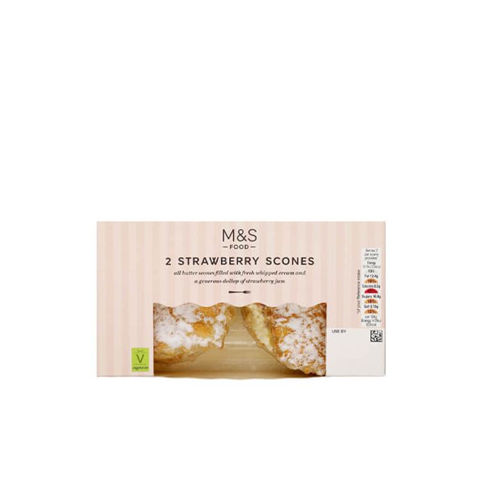 M&S Strawberry Scones