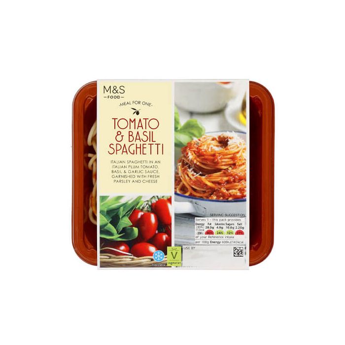 M&S Tomato & Basil Spaghetti