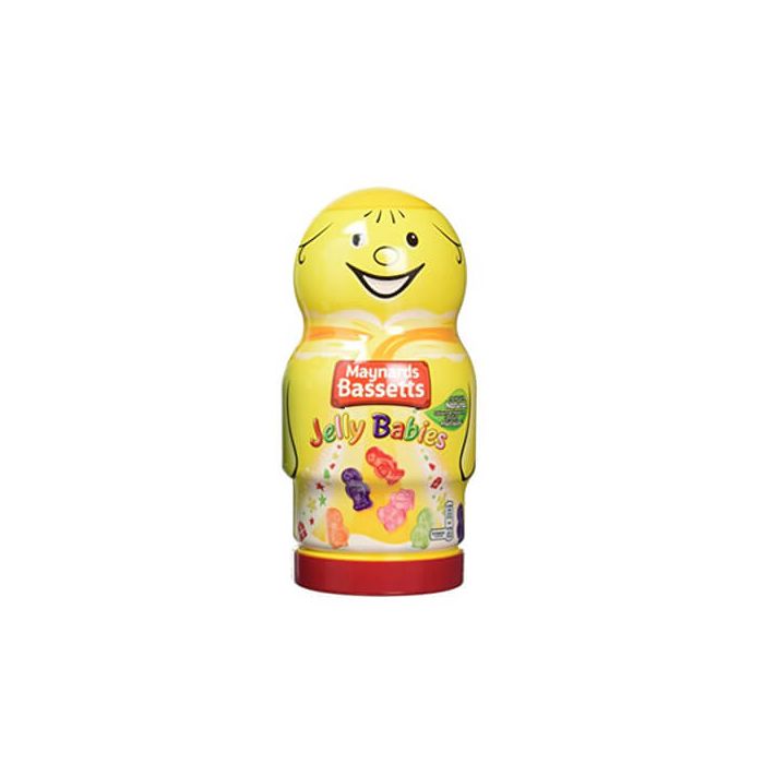 Maynard's Bassetts Jelly Babies Novelty Girl Jar