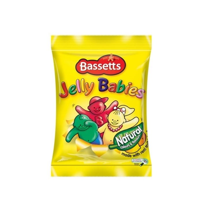 Maynards Bassetts Jelly Babies Sweets Bag