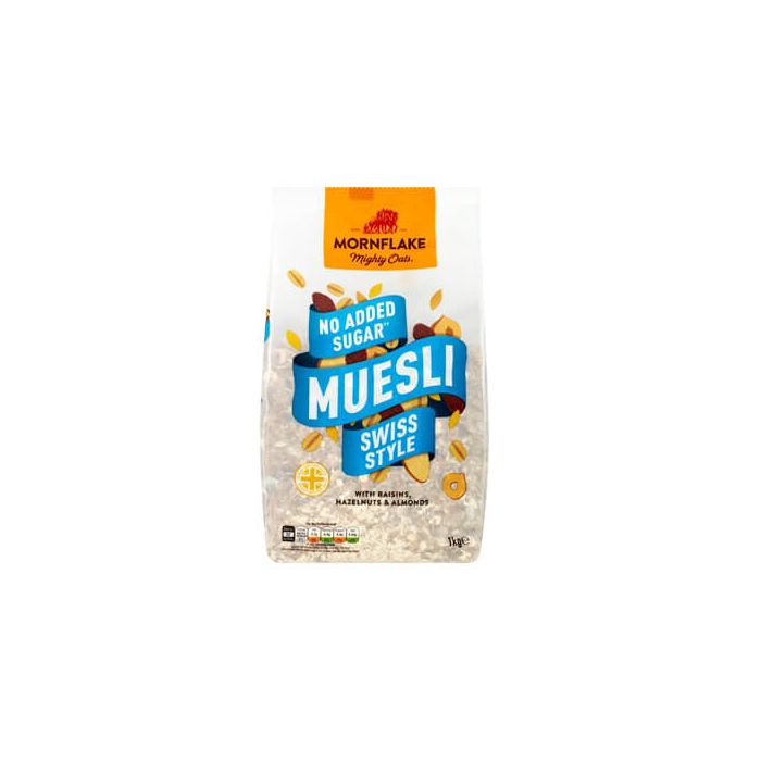 Mornflake Muesli Swiss Style Cereal (No Added Sugar)