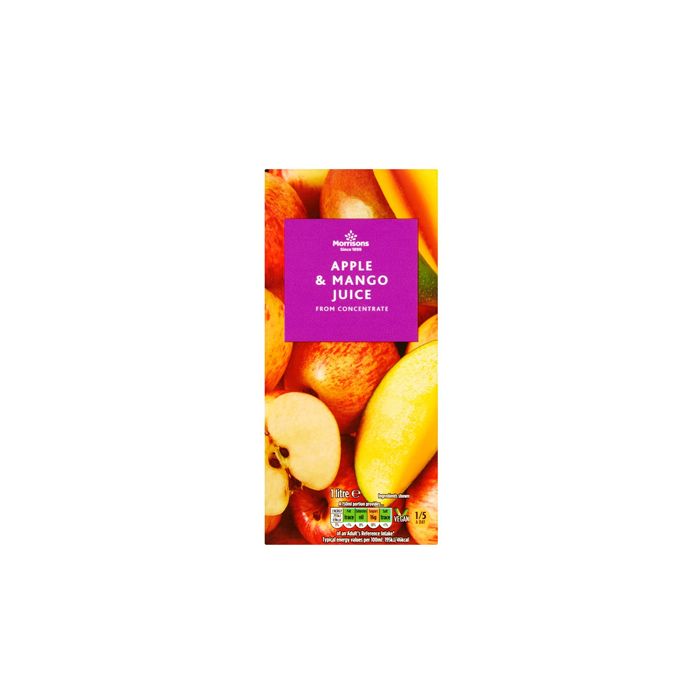 Morrisons Apple & Mango Juice from Concentrate Carton