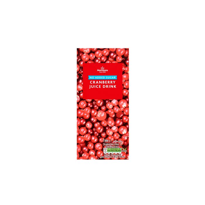 Morrisons Cranberry Juice Carton