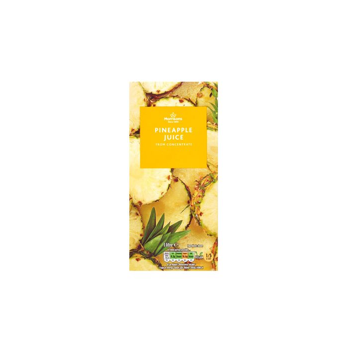 Morrisons Pineapple Juice from Concentrate Carton