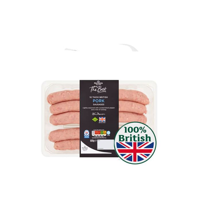 Morrisons The Best Pork Sausages