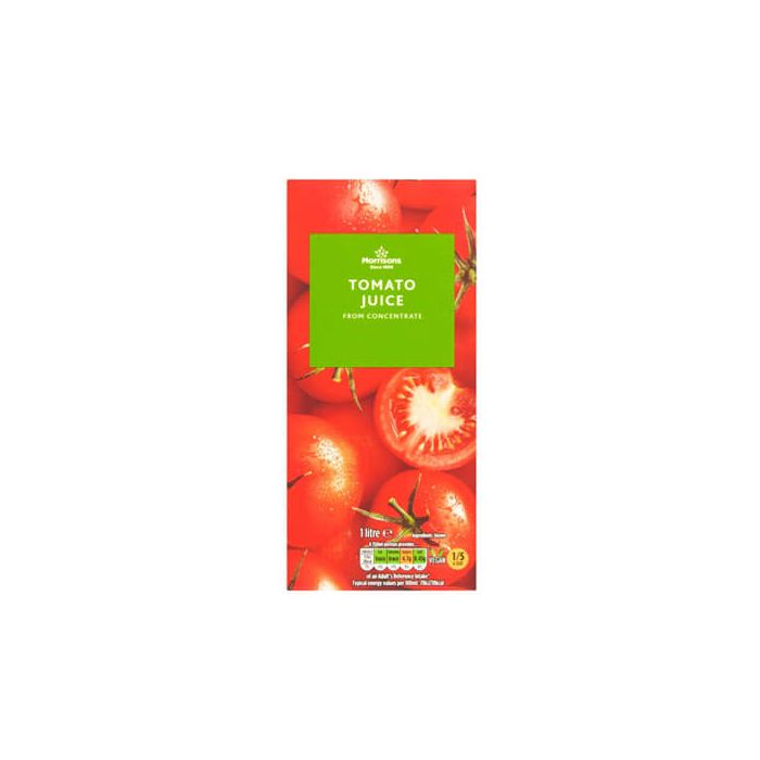 Morrisons Tomato Juice from Concentrate Carton