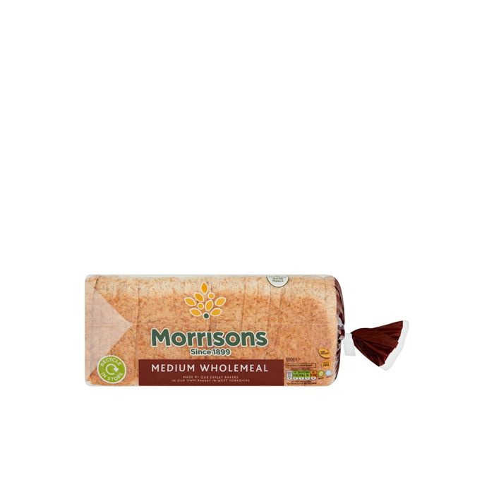 Morrisons Wholemeal Medium Bread