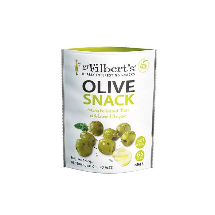 Mr Filberts Green Olives with Lemon & Oregano