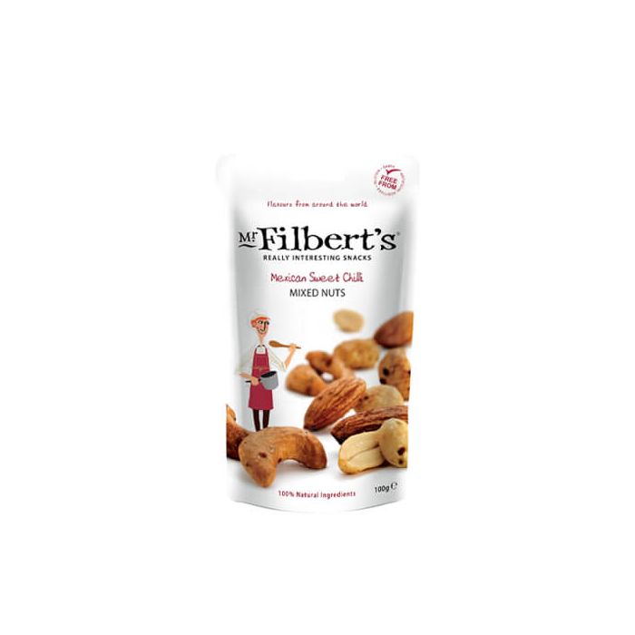 Mr Filberts Mexican Sweet Chilli Mixed Nuts