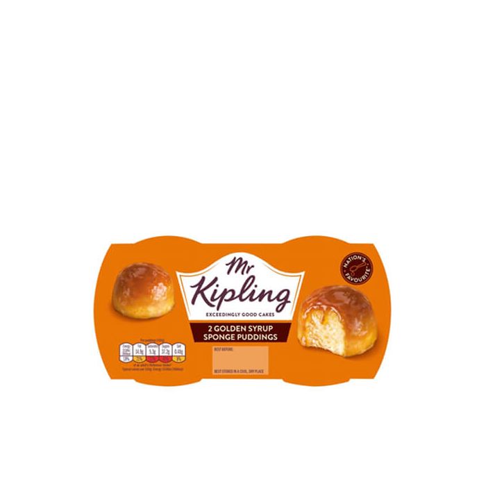 Mr Kipling Golden Syrup Sponge Puddings