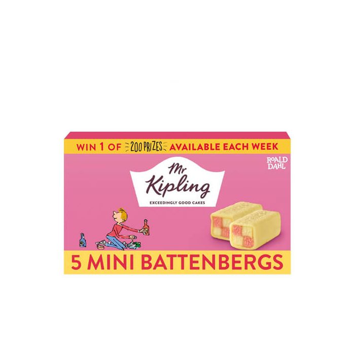 Mr Kipling Mini Battenberg Cakes