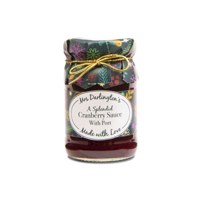 Mrs Darlington's - A Splendid Cranberry Sauce & Port