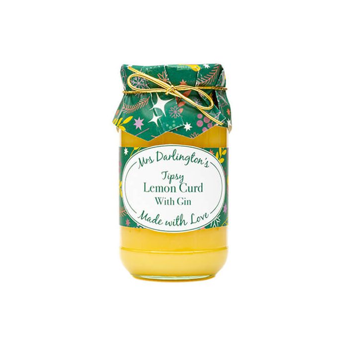 Mrs Darlington's - "Tipsy" Lemon Curd with Gin