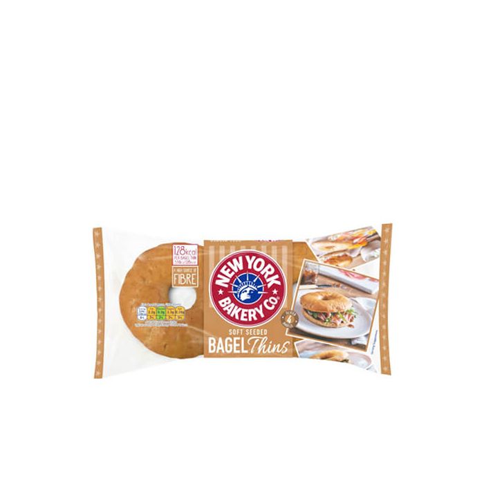 New York Bakery Co. Soft Seeded Bagels