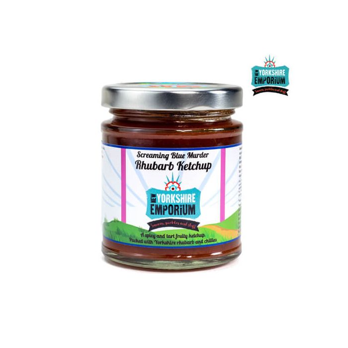 New Yorkshire Emporium - Screaming Blue Murder Rhubarb Ketchup