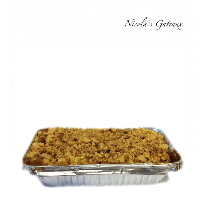 Nicola's Gateaux Toffee Apple Crumble