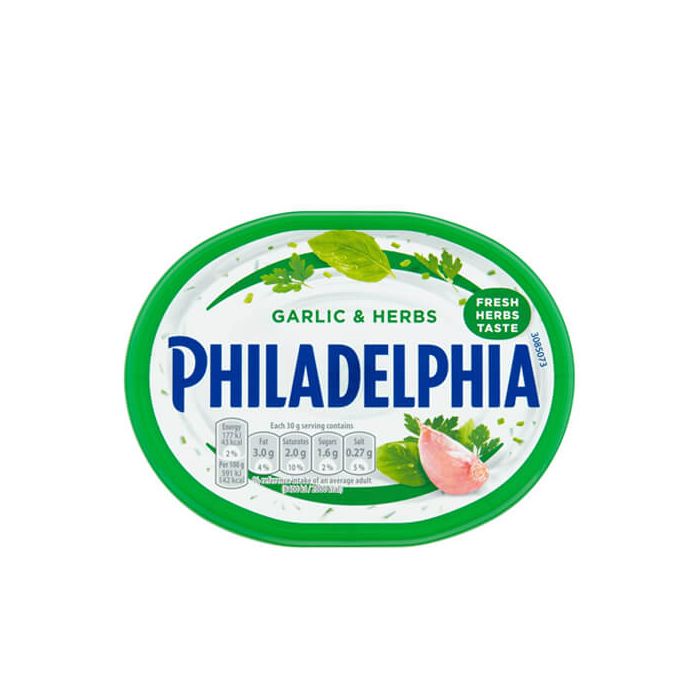 Philadelphia Garlic & Herb Soft Cheese