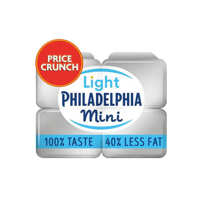 Philadelphia Light Soft Low Fat Cheese Mini Tubs