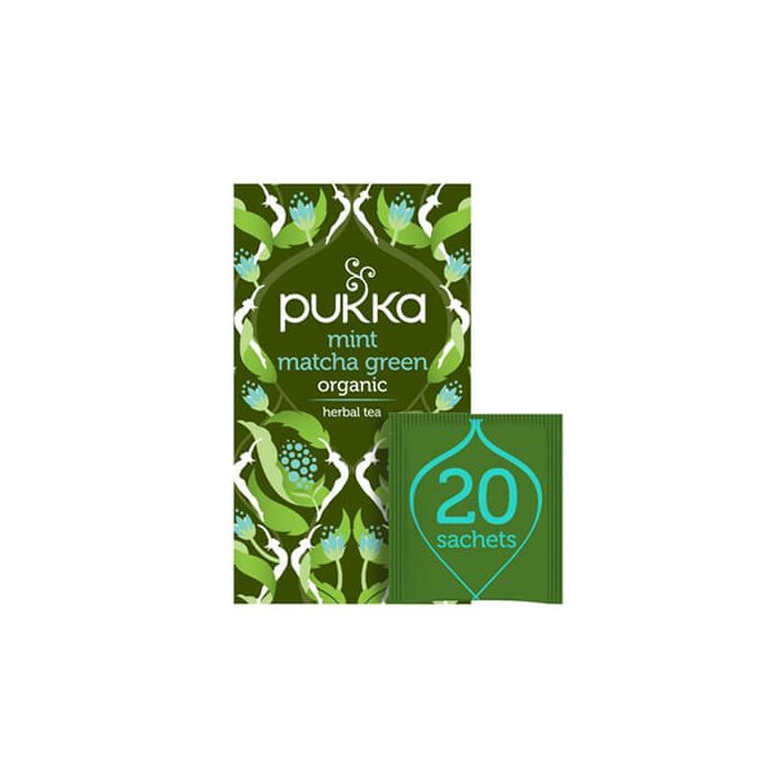 Pukka Mint Matcha Green Organic Green with Sencha Herbal Tea