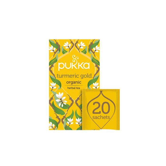 Pukka Turmeric Gold Organic Lemon Herbal Tea