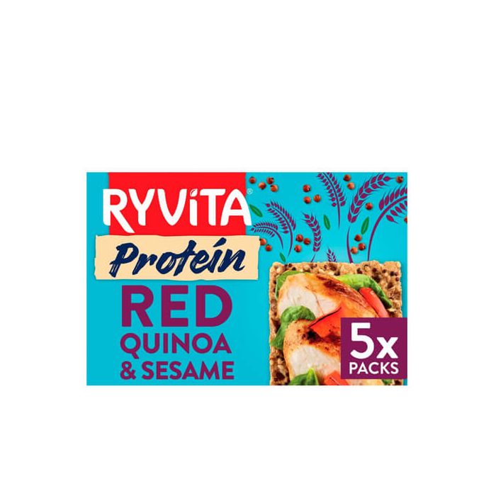 Ryvita Protein Red Quinoa & Sesame Crispbreads