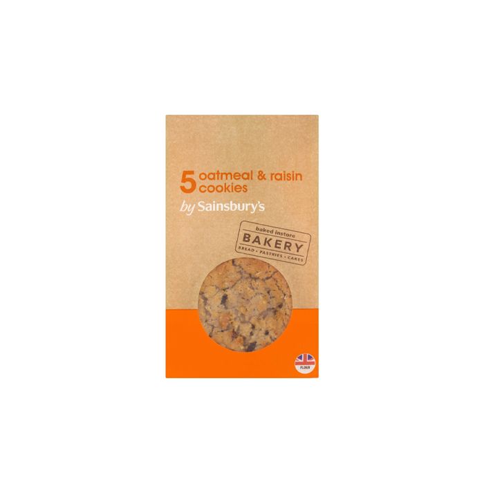 Sainsburys Oatmeal & Raisin Cookies