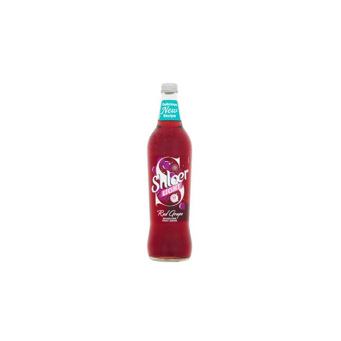 Shloer Light Red Grape Sparkling Juice Drink