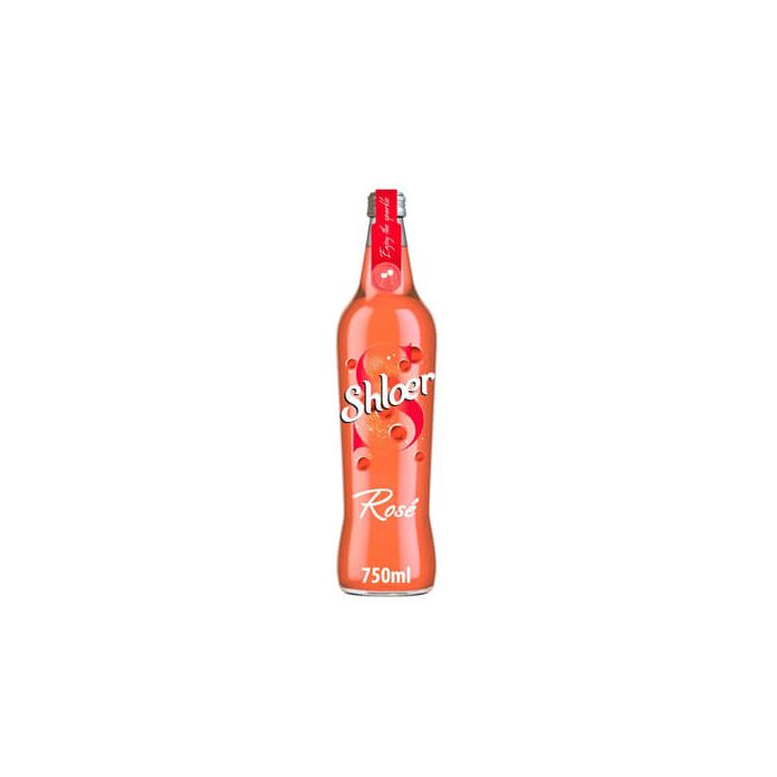 Shloer Rose Sparkling Grape Juice Drink