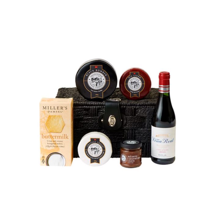 Snowdonia Classic Cheese & Red Wine Hamper