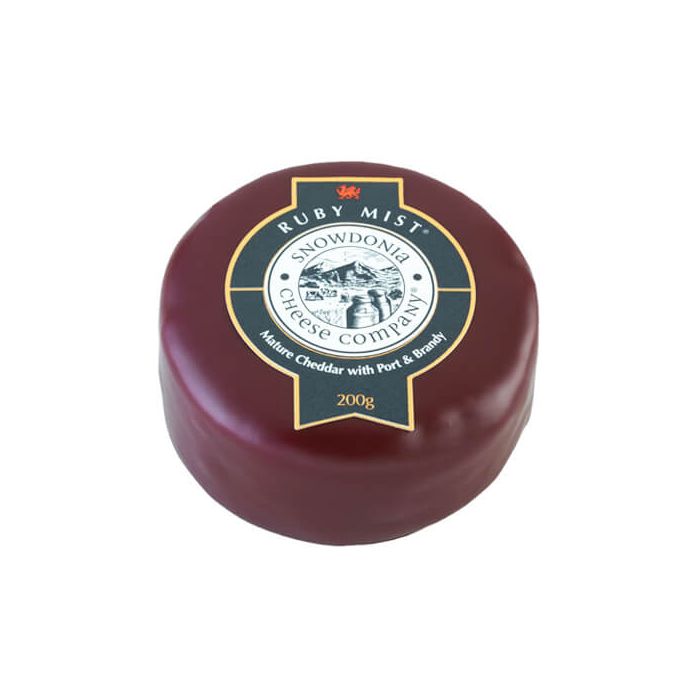 Snowdonia Mature Cheddar with Port & Brandy