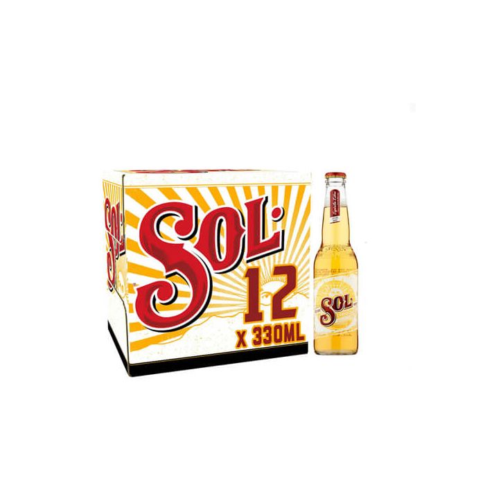 Sol Mexican Lager Bottles