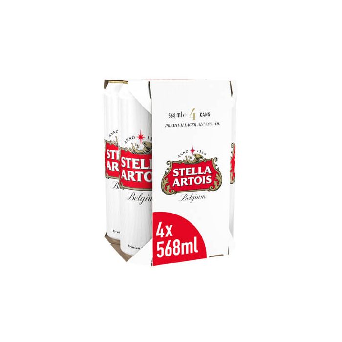 Stella Artois Cans