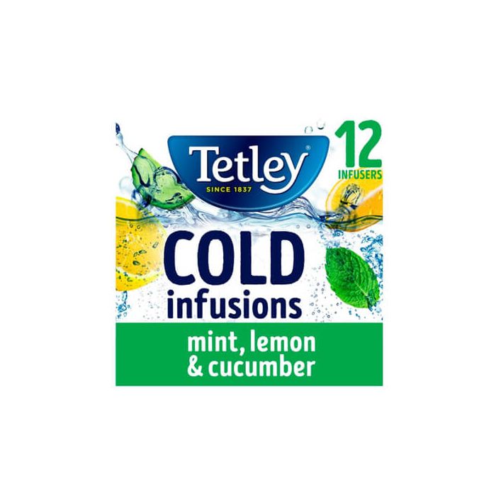 Tetley Cold Infusions Mint, Lemon & Cucumber Infusers