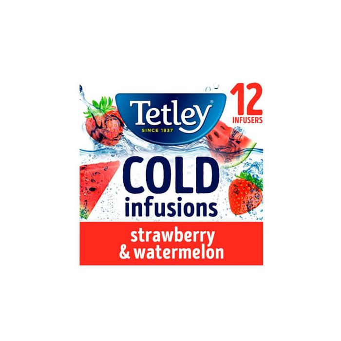 Tetley Cold Infusions Strawberry & Watermelon Infusions